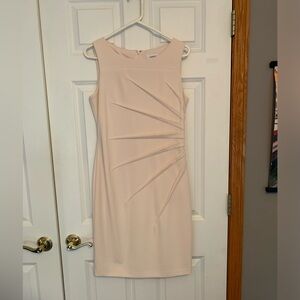 Calvin Klein light pink dress